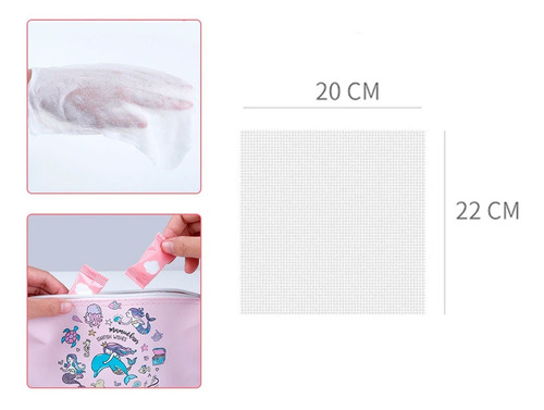 Imagen 8 de 8 de Toalla Comprimida Pastilla Compacta Rosa Limpieza 50pzs