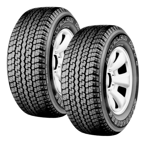 Paq. 2 Llantas 205r16 Bridgestone Dueler H/t 840 110/108r