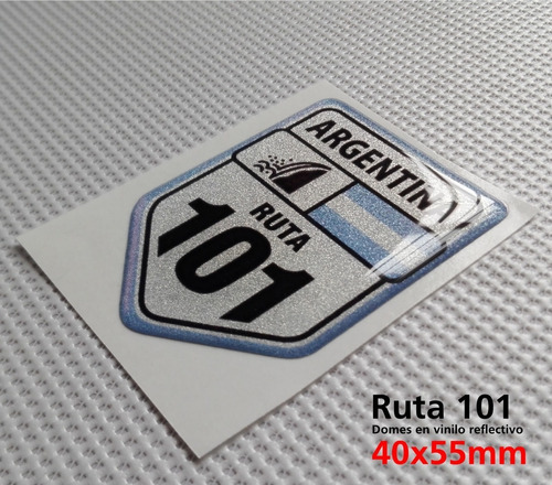Calcos Stickers Reflectivo Resinado Ruta 101 (m)