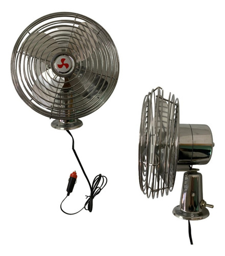 Ventilador Metálico 6 Pulgadas Auto/camioneta/camión 12v