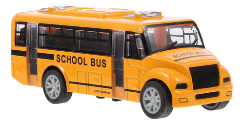 Autobús Escolar Modelo Back Car Juguetes De Autobús Escolar