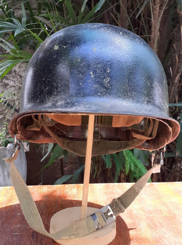 Casco Us M1 Parish 7342 Guerra De Vietnam Arvn.