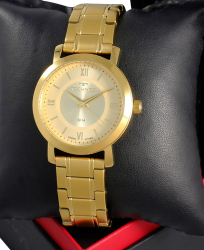 Relógio Technos Feminino Dourado