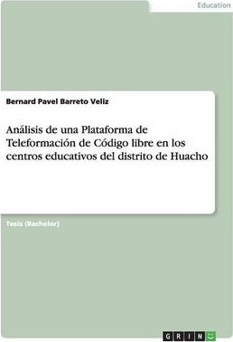 Libro An Lisis De Una Plataforma De Teleformaci N De C Di...