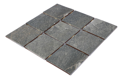 Ceramico Pileta Pared Simil Piedra Bali 10x10cm
