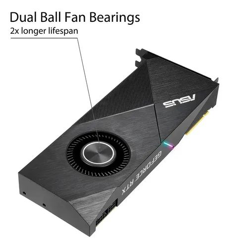 Placa Gráfica Asus Turbo Geforce Rtx 2070 Super 8gb Gddr6