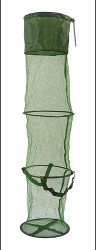 Proceso De Costura De La Jaula De Pesca Plegable Vingvo De