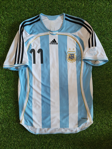 Camiseta Selección Argentina Utileria Tevez # 11 (Usado)