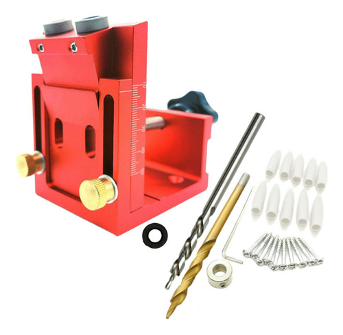 Kit Com Gabarito De Furos, Guias De Marcenaria,