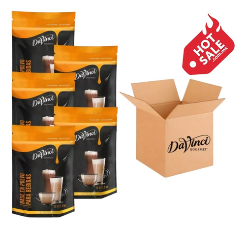 Pack 8 Chocolates Blanco Davinci  -bolsa De 1.3 Kg- Polvo