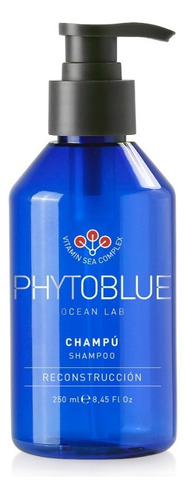  Shampoo Reconstrucción Para Cabello Dañado Phytoblue 250 Ml