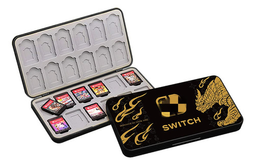 Estuche De Almacenamiento Para Tarjetas De Juego Switch Con