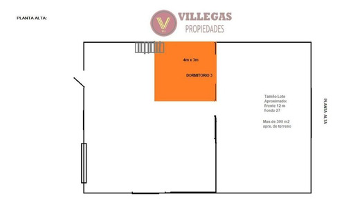 Imagen 5 de 6 de Casa 160 M2 De 4 Ambientes Venta Merlo El Rosedal