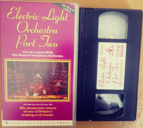 Electric Light Orchestra Part 2 Live Vhs Importado