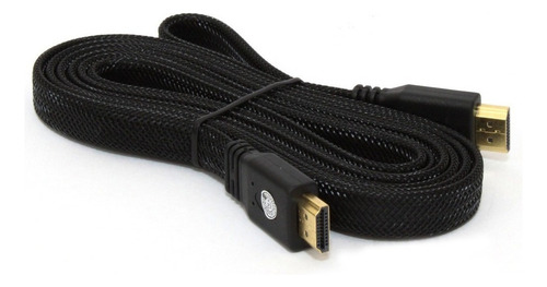 Cabo Hdmi Com Malha 2mt 4k Ultra Hd 3d 2.0 Alta Resolução