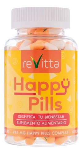 Pack 2 Happy Pills 180 Cápsulas C/u - Mejora Estado De Animo