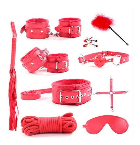 Kit Erotico Sado Deluxe Bondage Bdsm 50 Sombras De Grey