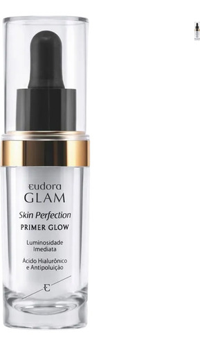 Primer Facial Glow Glam Skin Perfection 15ml Eudora