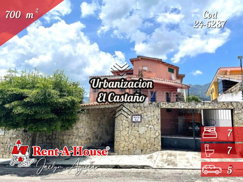 Casa En Venta Urb El Castaño Las Delicias Maracay 24-5287 Jja