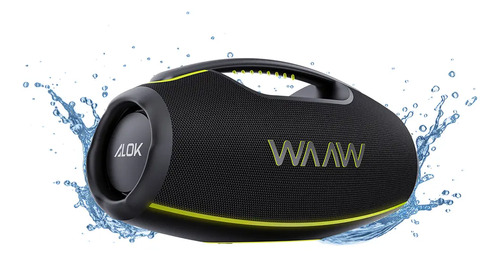 Caixa de Som Portátil Boombox Bluetooth WAAW by Alok Hyperboom 1000 A Prova D’Água 180W