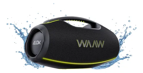 Caixa de Som Portátil Boombox Bluetooth WAAW by Alok Hyperboom 10...