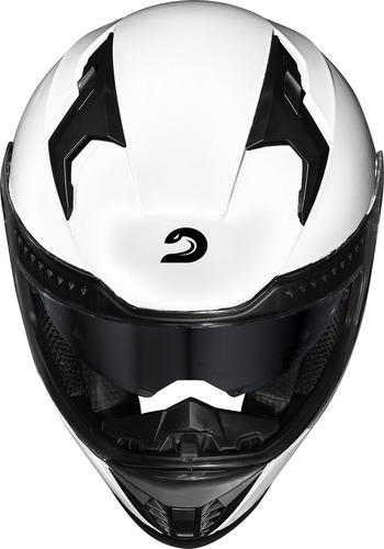 Capacete Race Tech Volt Branco Tamanho 58