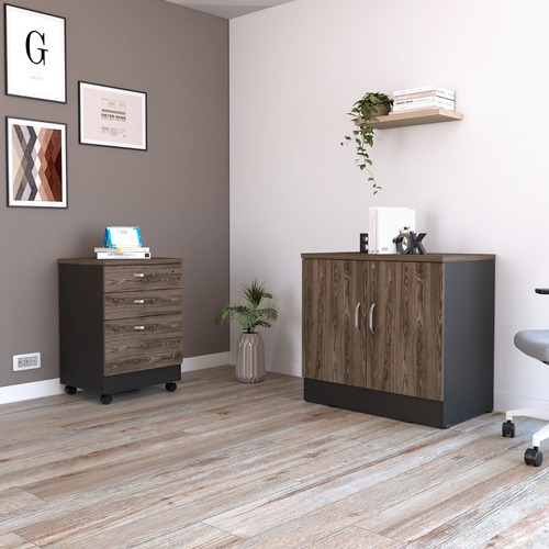 Imagen 2 de 7 de Archivador 3c + Cajonera 2p Home Office
