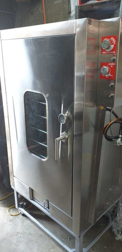 Horno Panadero Pastelero En Acero Inox 8 10 Bandejas Vap Ven