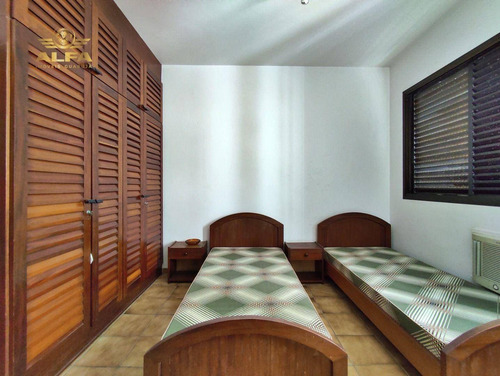 Imagem 10 de 25 de Apartamento Na Praia, 3 Dormitórios, 3 Suítes, Frente Ao Mar, 2 Vagas, Piscina, Churrasqueira, Astúrias, Guarujá. - Ap1100
