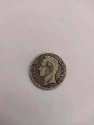 Moneda 2 Bolivares De Plata (Usado)