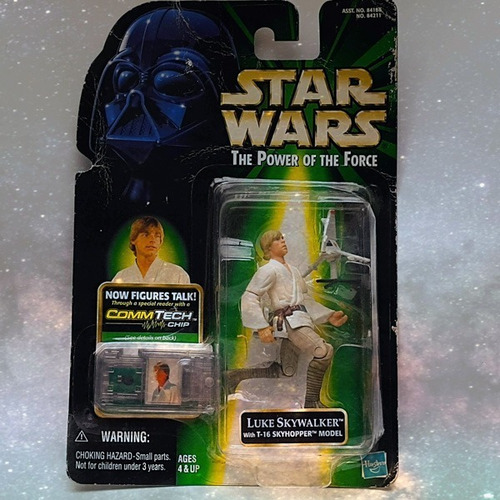 Luke Skywalker T-16 Skyhooper. Power Of The Force Star Wars
