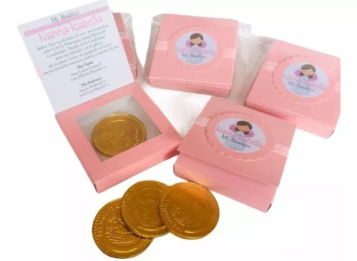 Monedas de Chocolate a Granel Personalizadas