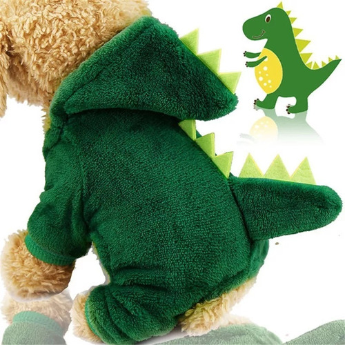 Traje Para Mascotas Dinosaurio