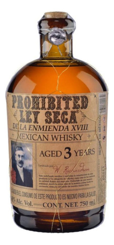 Pack De 4 Whisky Ley Seca 3 Years 750 Ml