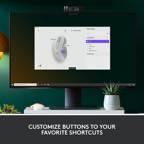 Mouse Logitech Signature M650 Inalámbrico Para Tamaño Pequeñ