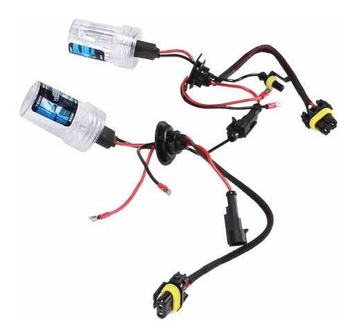 Set 2x Bulbos Hid Xenon Focos H7 Amp Luz 8000k Xenon Azul 8k