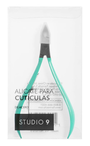 Alicate Cortacuticulas Studio 9 Pastel