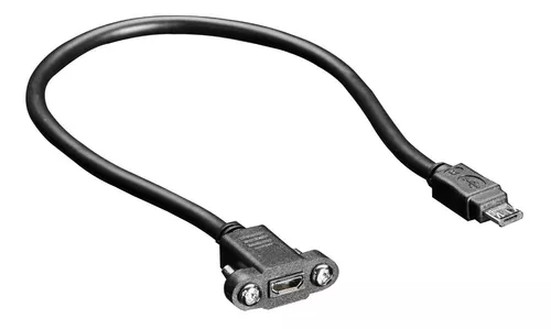 EXTENSOR CONECTOR USB-B/H MONTAJE PANEL 30CM
