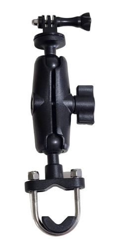 Imagen 8 de 9 de Base Montaje Gopro Tipo Ram Moto Soporte Camara Osmo