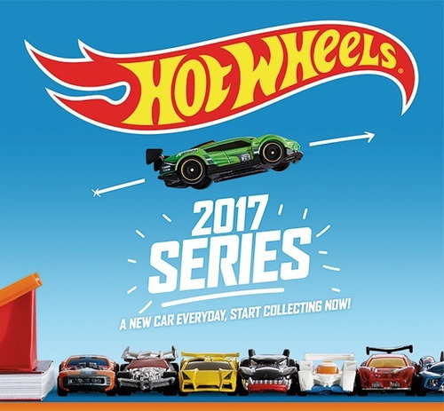 Hot Wheels 2017 Caja X72u Mattel