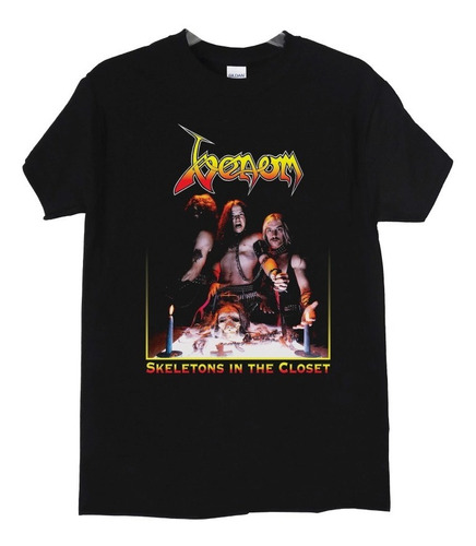 Polera Venom Skeletons In The Closet Metal Abominatron