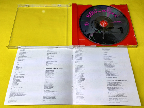 2 Cds Serrat Eres Unico Vol 1 Y Vol 2 Originales (Usado)