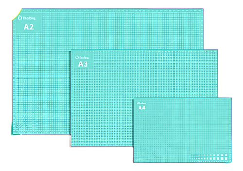 Bases De Corte A2,a3,a4 Color Menta Reversibles Autocurables