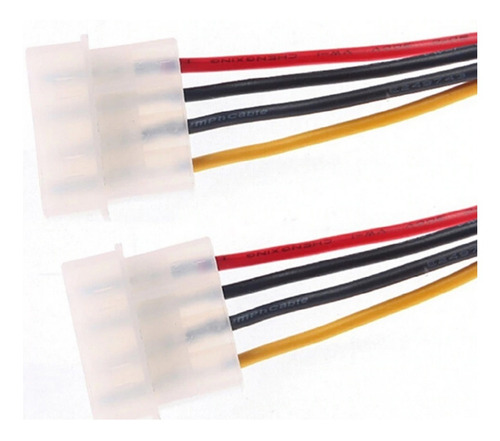 Cable Adaptador Molex Macho A Dual Molex Hembra