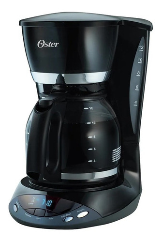 Cafetera Oster Programable 12 Tazas Bvstdcdwx20b Negra