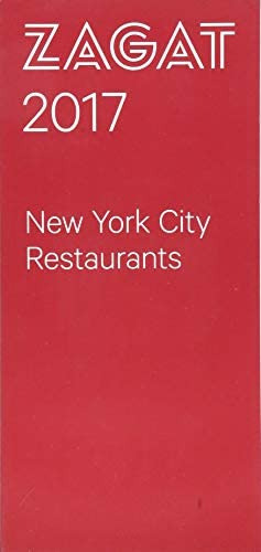 Libro:  2017 New York City Restaurants (zagat)