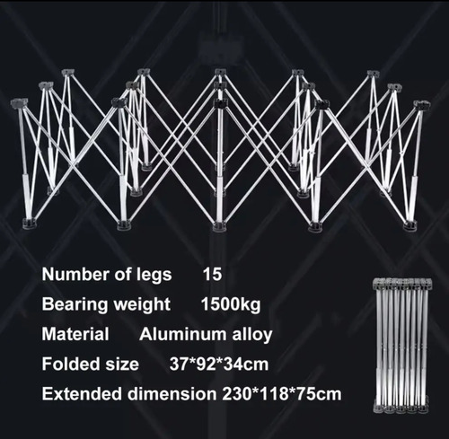 Mesa De Trabajo Telescópica Ideal Para Construccion,