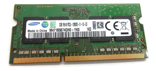 Memoria Ram Color Verde 4gb 1 Samsung M471b5173qh0-yk0