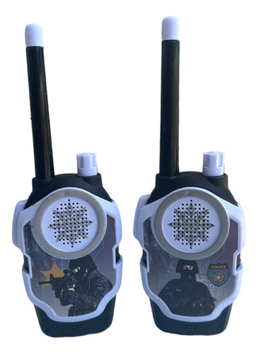 Radio Transmisor Walkie Talkie Para Niños Juguetes Policia