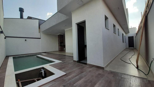 Imagem 23 de 30 de Casa Nova, 3 Quartos, Suíte, Piscina, Condomínio Real Park, Sumaré Sp - Cac58377v